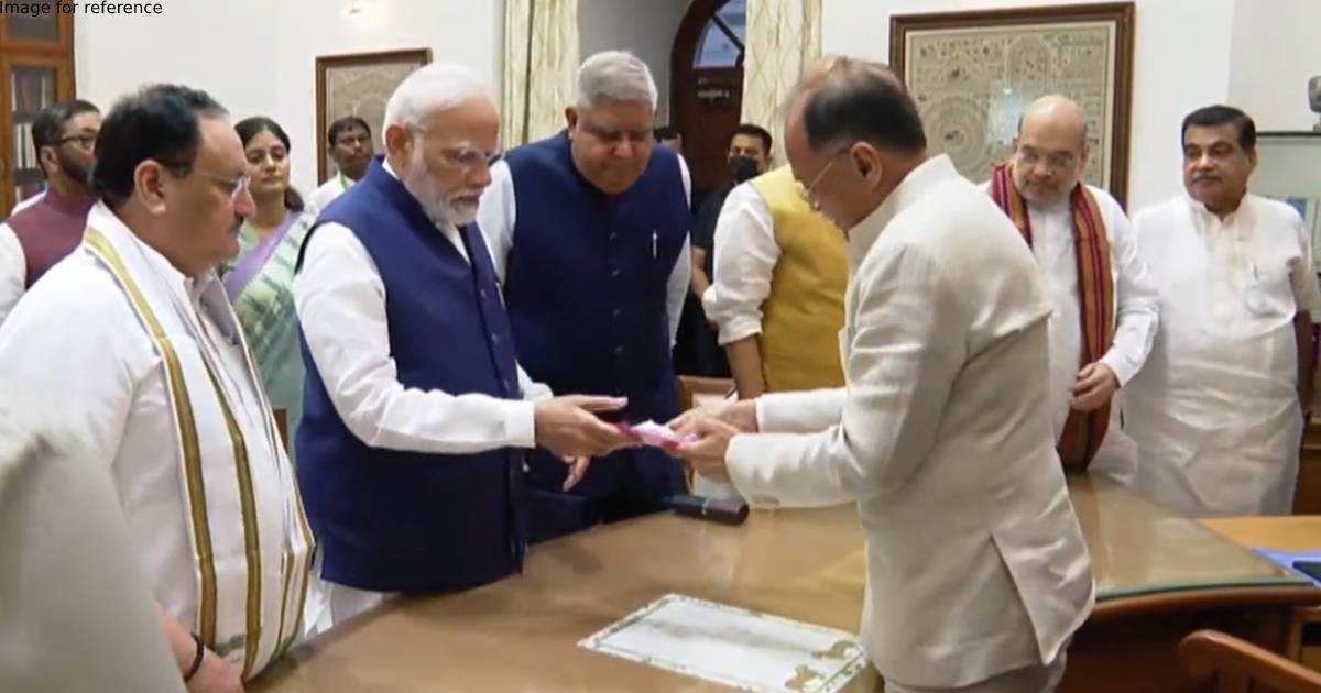 Vice Presidential polls: NDA candidate Jagdeep Dhankhar files nomination, vows to enhance country's democratic values